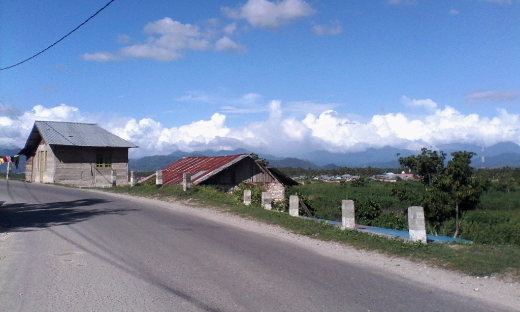 Sisi Danau Yang menjadi Kebun Serta Pemukiman